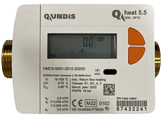 Warmtemeter QUNDIS QHeat 5.5, DN15, 1,5m3/u
