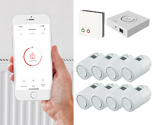 Danfoss Ally Starter Pack 8 met schakelunit