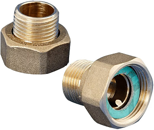 Messing koppeling voor Wilo pomp Rp 1 x G 1 1/2 (112047195)