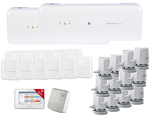 Honeywell Evohome - WiFi-set DT41 OpenTherm, L-12