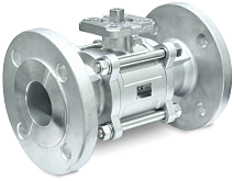 RVS kogelafsluiter Valo VL521F DN25