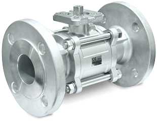 RVS kogelafsluiter Valo VL521F DN25