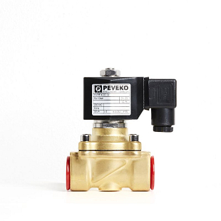 Elektromagnetische waterklep Peveko MVPE 4020.02, 0...10 bar