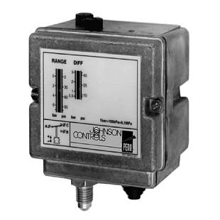 Drukschakelaar Johnson Controls P77AAW-9300, bereik 0,5...7 bar