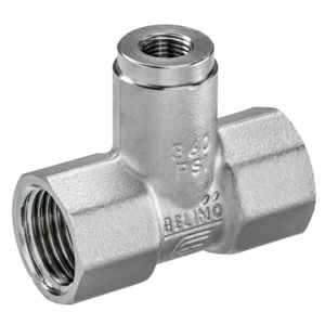 T-stuk voor temperatuursensoren Belimo A-22PEM-A08 DN25