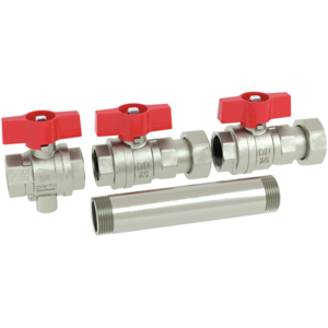 Montageset met tussenstuk Belimo EXT-EF-25A voor warmtemeters DN25