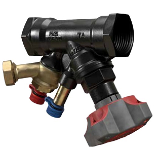 Balansventiel voor interne waterleidingsystemen IMI TA STAD-B met aftap DN50
