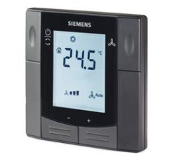 Ruimtethermostaat Siemens zwart RDF600KN/VB