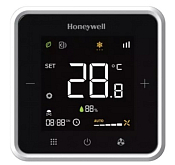 Fan-coil thermostaat Honeywell, aan-uit ventielen, wit 24V (WTS8E4WMB/N)