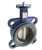 Vlinderklep zonder hendel TORK KV.W121.150 DN150 Schijf 316SS