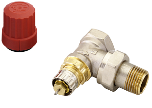 Hoekradiatorkraan Danfoss RA-N 1/2" DN 15 (013G0013)