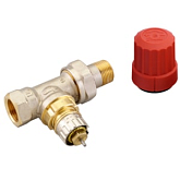 Thermostatische radiatorkraan Danfoss RA-N 10, recht, Rp 3/8” x R 3/8”, instelbaar (013G0012)