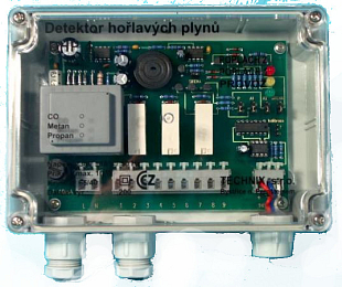 Gasdetector voor propaan Technix DHP 4 P