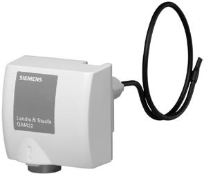 Kanaaltemperatuursensor Siemens QAM22 – Ni1000, lengte 0,4m (QAM22)