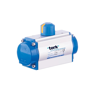 Dubbelwerkende pneumatische aandrijving TORK T-RX60 DA ATEX 39 Nm, as 11 mm (RX60DA.11.0507)