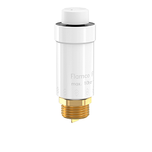 Ontluchtingsventiel Flamco Flexvent G 1/2" M wit (27743)