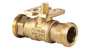 Tweedelige kogelklep Siemens VAG60 DN32 (VAG60.32-35)