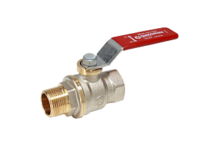 Kogelkraan met hendel GIACOMINI R914L, binnendraad/buitendraad, 3/4" (R914LX024)