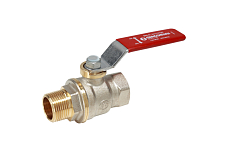 Kogelkraan met hendel GIACOMINI R914L, binnendraad/buitendraad, 1 1/4" (R914LX026)