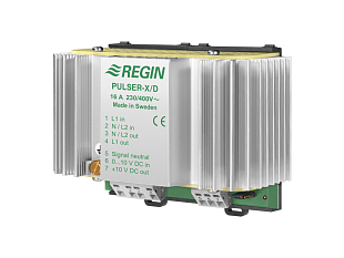 Regelaar voor elektrische verwarming op DIN-rail Regin PULSER-X/D, regeling 0-10V (PULSER-X/D)