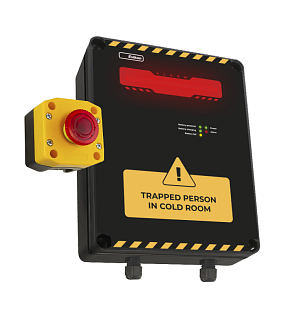 Noodalarm voor koel- en vriesruimtes met ModBus EVIKON E6600-RS485