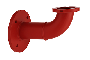 Muurbeugel SIRENA ATEX EX-D (SIR-57100)