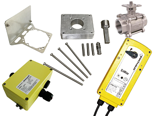 Schischek EXMAX-15.30 samenstelling en tweerichtingskogelkraan T-KV903.32 (SCH32.203)