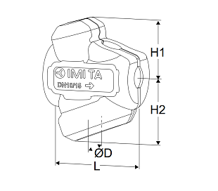Isolatie IMI TA voor TA-Modulator DN20 (52164902)