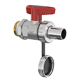 Aftapkraan Flamco KFE-KH DN 20 3/4" met slangaansluiting (F10680)