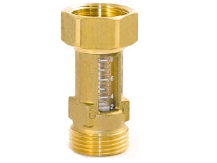 Debietindicator Taconova Flowmeter DN 15 - 1,65 m3/h (223.4219.000)