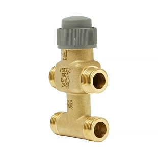 Driewegregelklep met bypass Honeywell V5833C (V5833C1033)