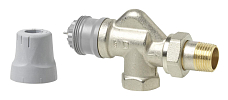 Axiale radiatorkraan Siemens PICV 1/2" (VPU115A-135)