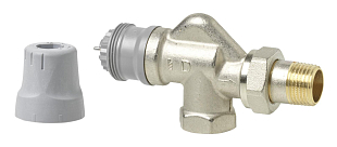 Axiale radiatorkraan Siemens PICV 1/2" (VPU115A-135)