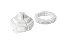 Danfoss-adapter voor Caleffi/Giacomini-radiatorkraan (014G0263)