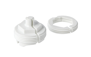 Danfoss-adapter voor Caleffi/Giacomini-radiatorkraan (014G0263)