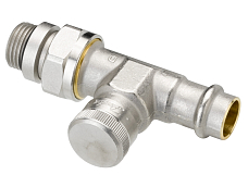 Danfoss RLV radiatorkoppeling DN 15 recht (003L1824)