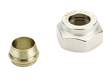 Knelkoppeling Danfoss voor stalen en koperen buizen G 3/4" (013G4125)
