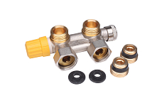 Danfoss VHS-UN radiatorkraan DN 15 haaks (013G4741)