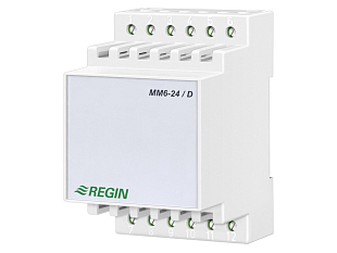 Analoge min/max-selector Regin MM6-24/D 6x 0–10 V, 24 V