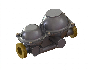 Huisdrukregelaar voor aardgas HUTIRA B NG - S, 1 1/4" / 1 1/4", recht, 10 m3/h (44011002)