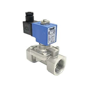 RVS magneetventiel Tork T-GSZ104 3/4" 12VDC NC EPDM (SS1000.04.170E.12VDC)