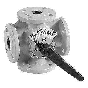 Vierwegregelklep Honeywell CENTRA ZR DN25 (ZR25FA)